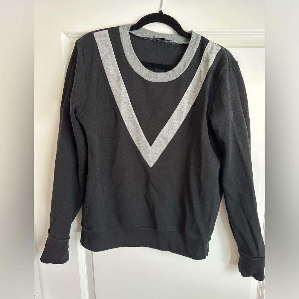 Jcrew Black Sweatshirt
